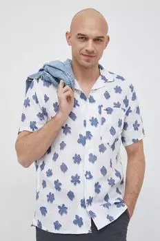 Льняная рубашка Tommy Hilfiger, белый