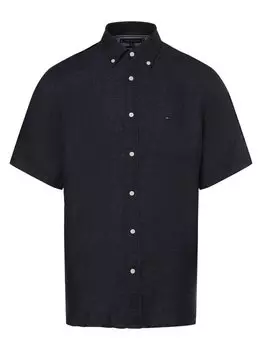 Льняная рубашка Tommy Hilfiger, синий