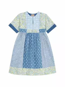 Льняное платье Liberty Gucci