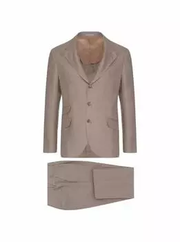 Льняной костюм Brunello Cucinelli