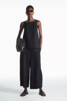 Льняные кюлоты Cos, синий