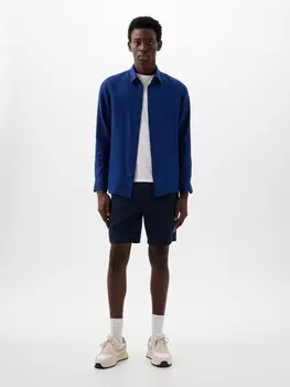 Льняные шорты Gap, синий