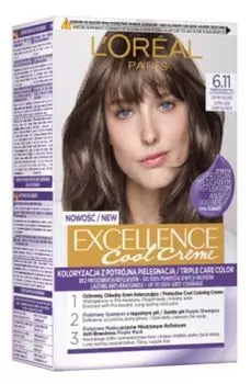 Краска для волос L’Oral Paris Excellence Cool Creme, 6.11 as donkerblond