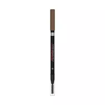 L'Oral Paris Infallible Brows 12H Карандаш для определения бровей 3.0 Брюнетка для идеальной формы и точных очертаний бровей 1 мл