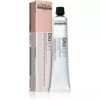 L'Oral Professionnel Dia Light стойкая краска для волос без аммиака оттенок 6.66 Biondo Scuro Rosso Profondo 50 мл