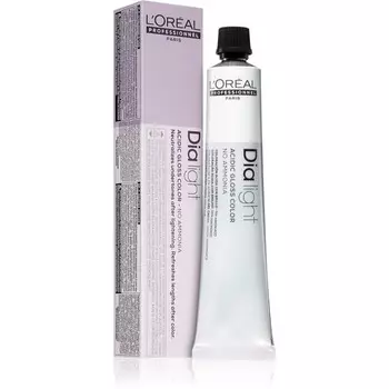 L'Oral Professionnel Dia Light стойкая краска для волос без аммиака оттенок 6.28 Biondo Scuro Iris Moka 50 мл