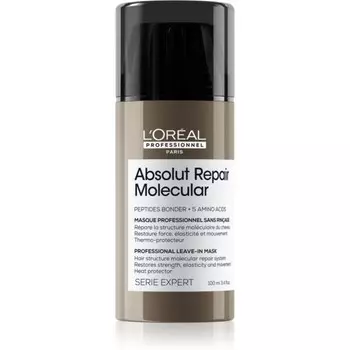 L’Oral Professionnel Serie Expert Absolut Repair Molecular, Регенерирующая маска для поврежденных волос, 100 мл