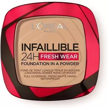 L'OrгAl - Infaillible 24H Fresh Wear Пудра-пудра 9G, L'Oreal