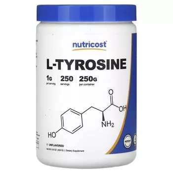 L-тирозин Nutricost, 250 г