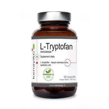 L-Триптофан (60 капсул) - пищевая добавка KenayAg