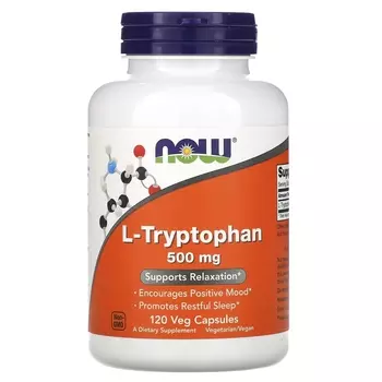 L-триптофан NOW Foods, 120 капсул