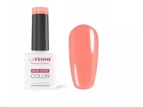La femme, Гибридный лак для ногтей UV&LED H252 Peachy Hills, 8 г