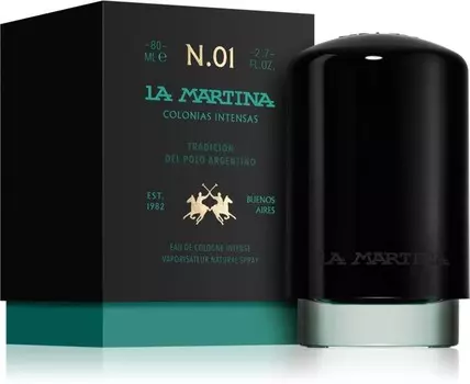 La Martina, Colonias Intensas Alpha Woods, одеколон, 80 мл