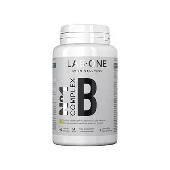Lab One Complex B - 60 капсул - Комплекс витаминов группы B