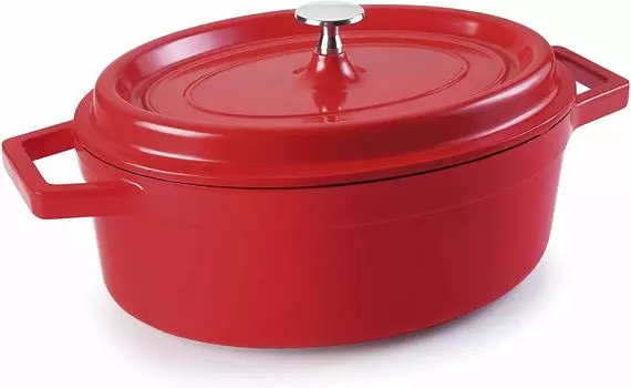 LACOR 25931 Сковорода овальная 31 x 25 см, литой алюминий