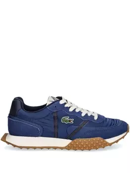 Lacoste кеды с нашивкой-логотипом, синий