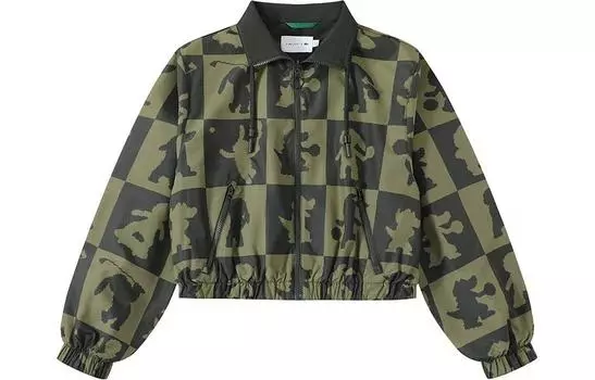 LACOSTE Женская куртка, цвет Green