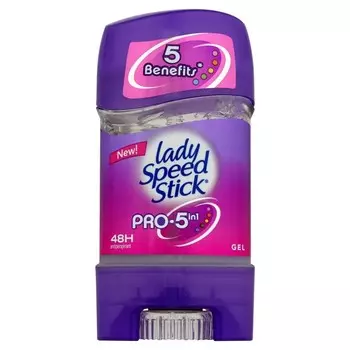 Lady Speed Stick, Pro 5в1, гель-дезодорант, 65 г Lady Speed Stick