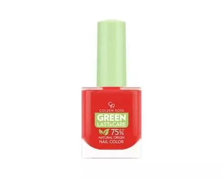 Лак для ногтей 124, 10,2 мл Golden Rose, Green Last&Care