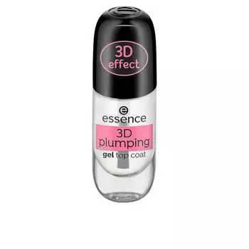 Лак для ногтей 3D Plumping Top Coat Gel Essence, 8 мл.