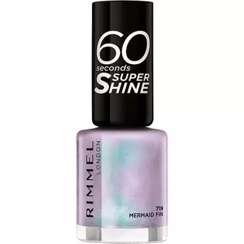 Лак для ногтей 60 Seconds Super-Shine, 8 мл Плавник русалки, 8 мл, Rimmel