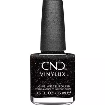 Лак для ногтей CND Vinylux Opulent Onyx № 483 черный с блестками
