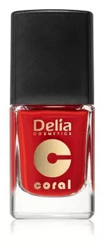 Лак для ногтей Delia Cosmetics Coral Classic, оттенок 515 Lady in red 11 мл