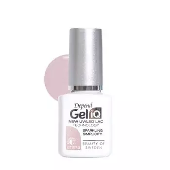Лак для ногтей Esmalte de Uas Semipermanente Depend Gel Iq, Sparkling Simplicity