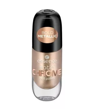 Лак для ногтей essence satin CHROME, Nr. 01 - Robotic Rose, 8 ml