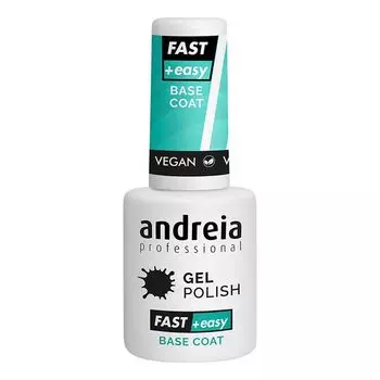 Лак для ногтей Fast +Easy Gel Polish Base Coat Brillo De Uas Andreia, 10.5 мл.