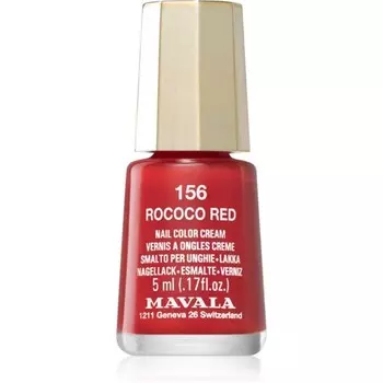 Лак для ногтей Mavala Mini Color оттенок 156 Красный Рококо 5 мл