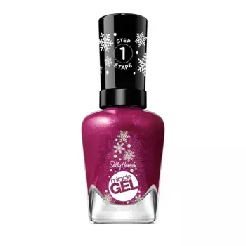 Лак для ногтей Miracle gel holiday esmalte de uas Sally Hansen, цвет 923-Sugar Plum Kisses, 9,17 мл.
