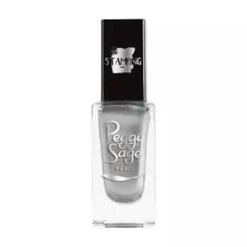 Лак для ногтей Nail 963 Embossing Silver Big Bottle 11 мл, Peggy Sage