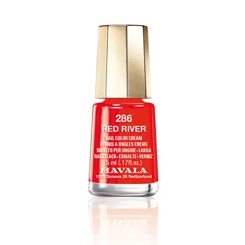 Лак для ногтей Nail color Mavala, 5 мл, 286-red river