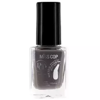 Лак для ногтей Pop Nails Grises Miss Cop, цвет acier