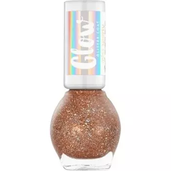 Лак для ногтей с блестками Glow 040 - 7 мл Miss Sporty