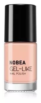 Лак для ногтей с гелевым эффектом NOBEA Day-to-Day, оттенок Moccasin #N60 6 мл