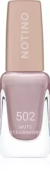 Лак для ногтей с гелевым эффектом Notino Gel Effect Nail Polish, 502 Mute Strawberry 10 ml