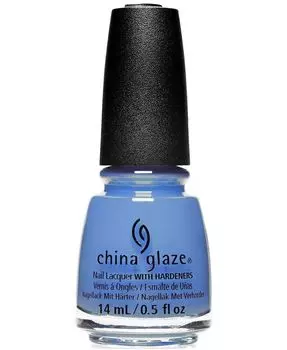 Лак для ногтей с отвердителями China Glaze, цвет Boho Blues
