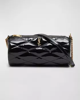 Лакированная сумка через плечо Sade Mini YSL Tube Saint Laurent
