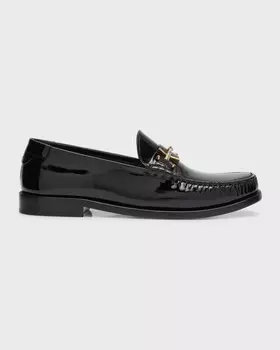 Лакированные кожаные лоферы Le Saint Laurent