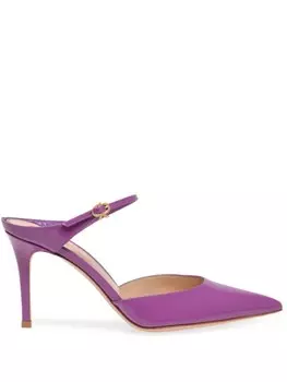 Лакированные мюли Gianvito Rossi, фиолетовый