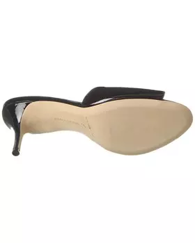 Лакированные мюли Manolo Blahnik Houramu 70, черный