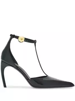 Лакированные туфли Ferragamo, черный