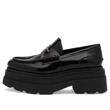Лакированные туфли на платформе Alexander Wang, черный
