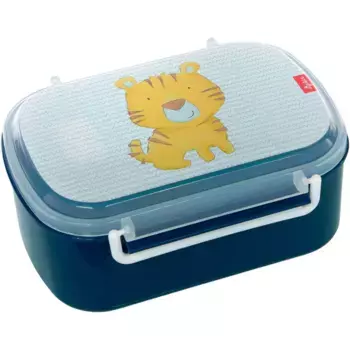 Ланч-бокс Sigikid «Тигровый синий», (2 шт.), цвет blau