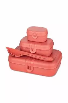 Ланчбокс упаковка из 3 шт. Koziol, оранжевый