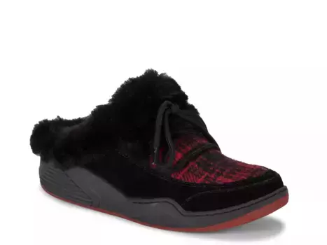 Landon Мюли Baretraps, Black/Red Plaid