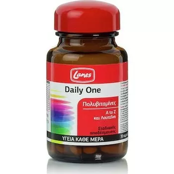 Lanes Multi Daily One Мультивитамины для энергии и тонуса - 30 таблеток Lane’S
