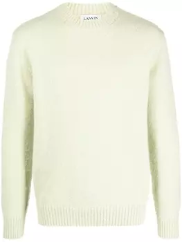 Lanvin джемпер с длинными рукавами, зеленый